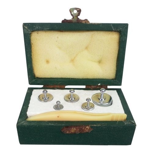 WEIGHCOM Chromium Iron Test Weight Set - CLASS M2