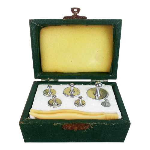 WEIGHCOM Chromium Iron Test Weight Set - CLASS M2