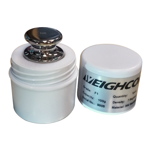 WEIGHCOM Stainless Steel Test Weight - CLASS F1