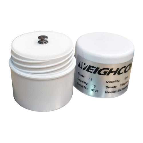 WEIGHCOM Stainless Steel Test Weight - CLASS F1