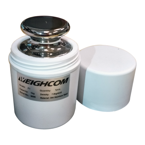 WEIGHCOM Stainless Steel Test Weight - CLASS F1
