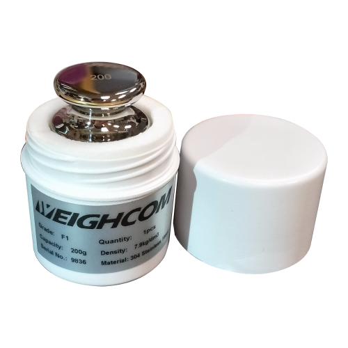 WEIGHCOM Stainless Steel Test Weight - CLASS F1