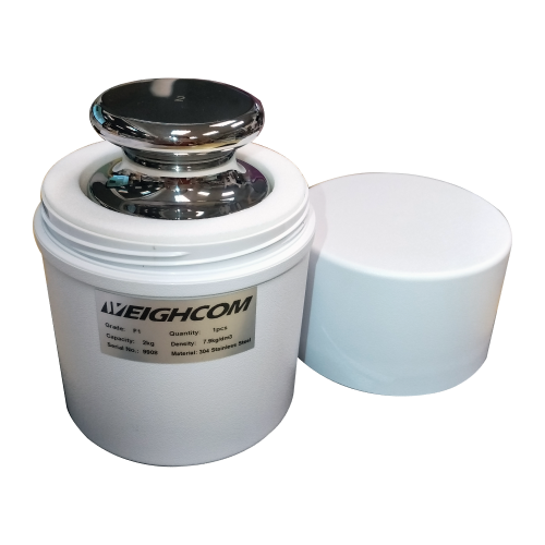 WEIGHCOM Stainless Steel Test Weight - CLASS F1