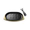 KTL Sizzling Platter with Iron Holder - JLX6058