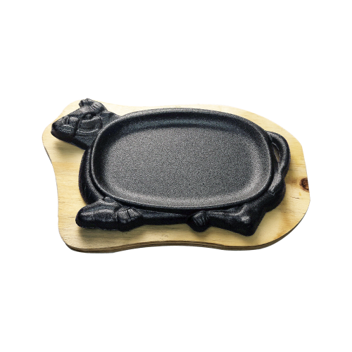 KTL Cow Shaped Steak Sizzling Platter - JLX-6080