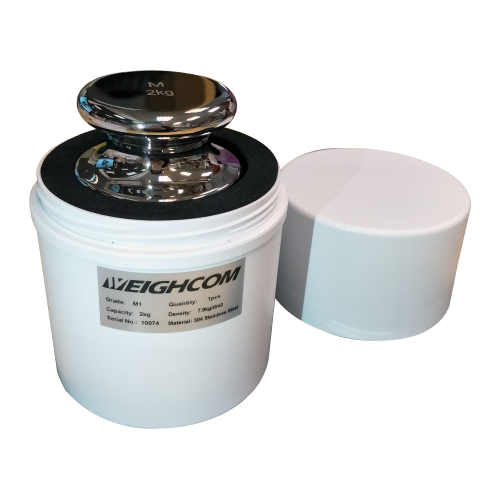 WEIGHCOM Stainless Steel Test Weight - CLASS M1