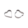 2 Pc Cookie Cutter Set Love & Bear - 0736110