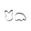 2 Pc Cookie Cutter Set Rabbit & Elephant - 0736112