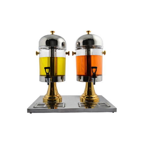 Twin Juice Dispenser Gold Plated - 121402
