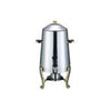 Stainless Steel Coffee Urn with Gold Plated