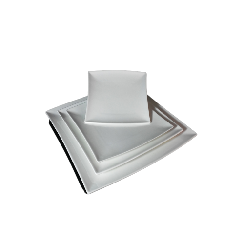 Square Porcelain Plate - 13C09306
