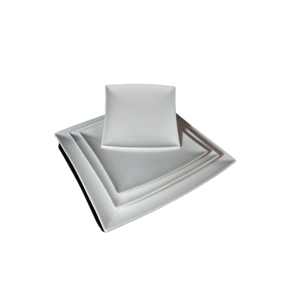 Square Porcelain Plate - 13C09306