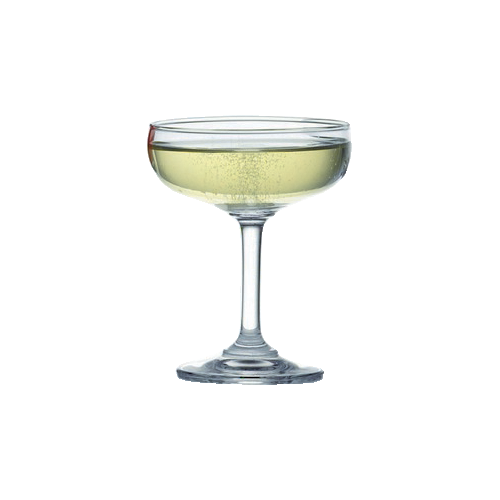 Ocean Glass Classic Series Saucer Champagne Glass - 1501S05