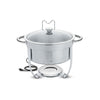 Tramontina 7 Litre Electric Round Chafing Dish with Lid Holder - 61042012