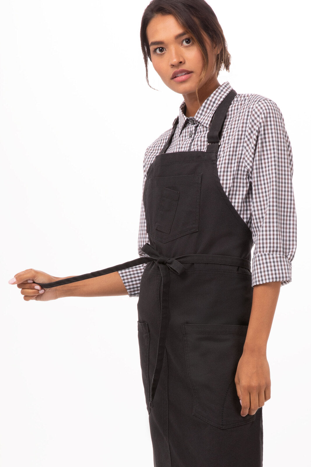 Chef Works Urban Series Collection Rockford Bib Apron - ABKV053