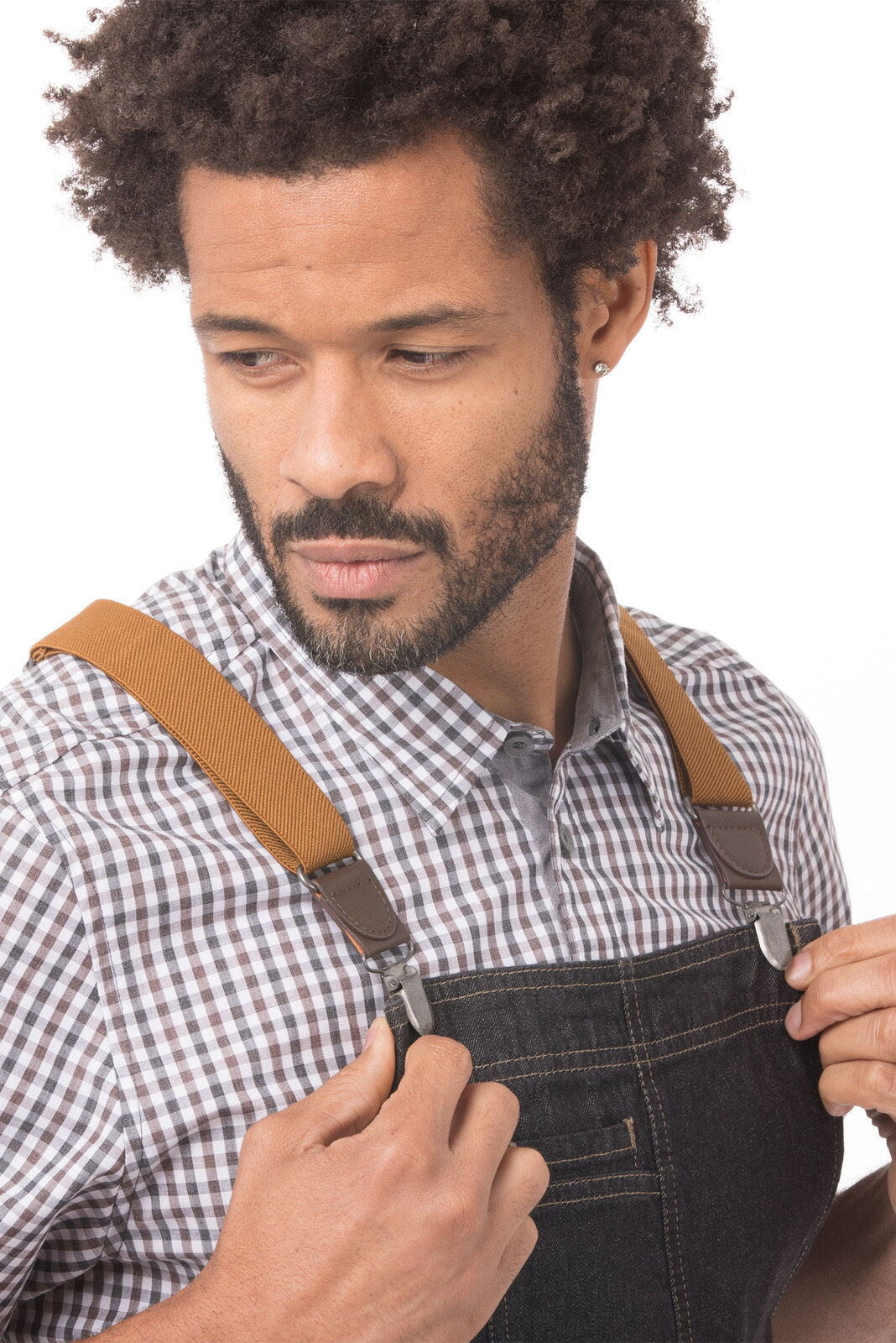 Chef Works Urban Series Collection Berkeley Bib Apron - ABS01
