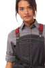Chef Works Urban Series Collection Berkeley Petite Bib Apron - ABS01W
