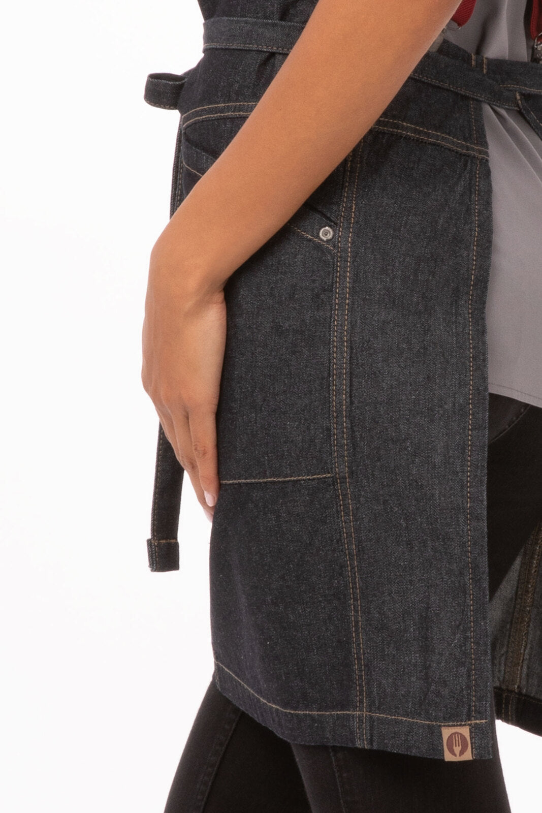 Chef Works Urban Series Collection Berkeley Petite Bib Apron - ABS01W