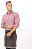 Chef Works Urban Series Collection Soho Contrast Half Bistro Apron - ASCW12