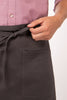 Chef Works Urban Series Collection Soho Contrast Half Bistro Apron - ASCW12