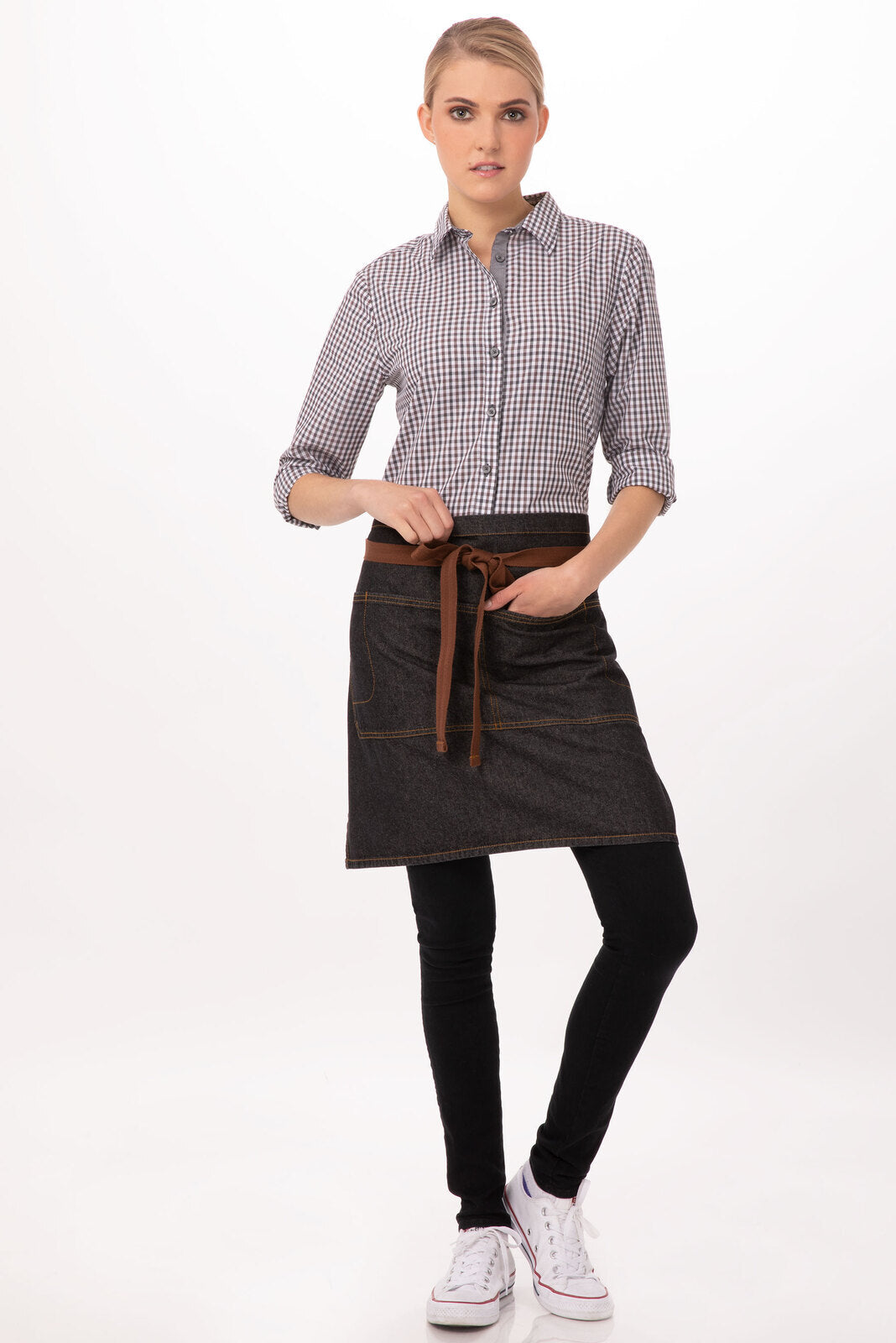 Chef Works Urban Series Collection Memphis Half Bistro Apron - AW048
