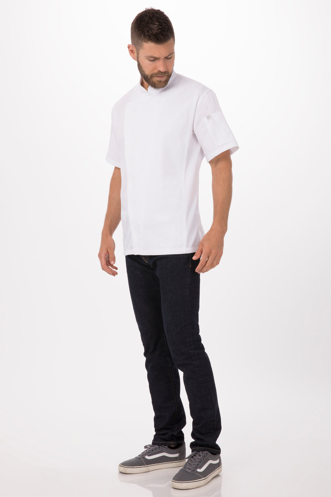 Chef Works Men Springfield Chef Coat - BCSZ009