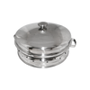 6 Porcelain Compartment 304 Steel Dome Set - CDS03