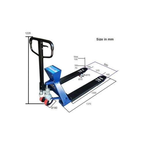 EONG Pallet Truck Scale - ESPTB6CS