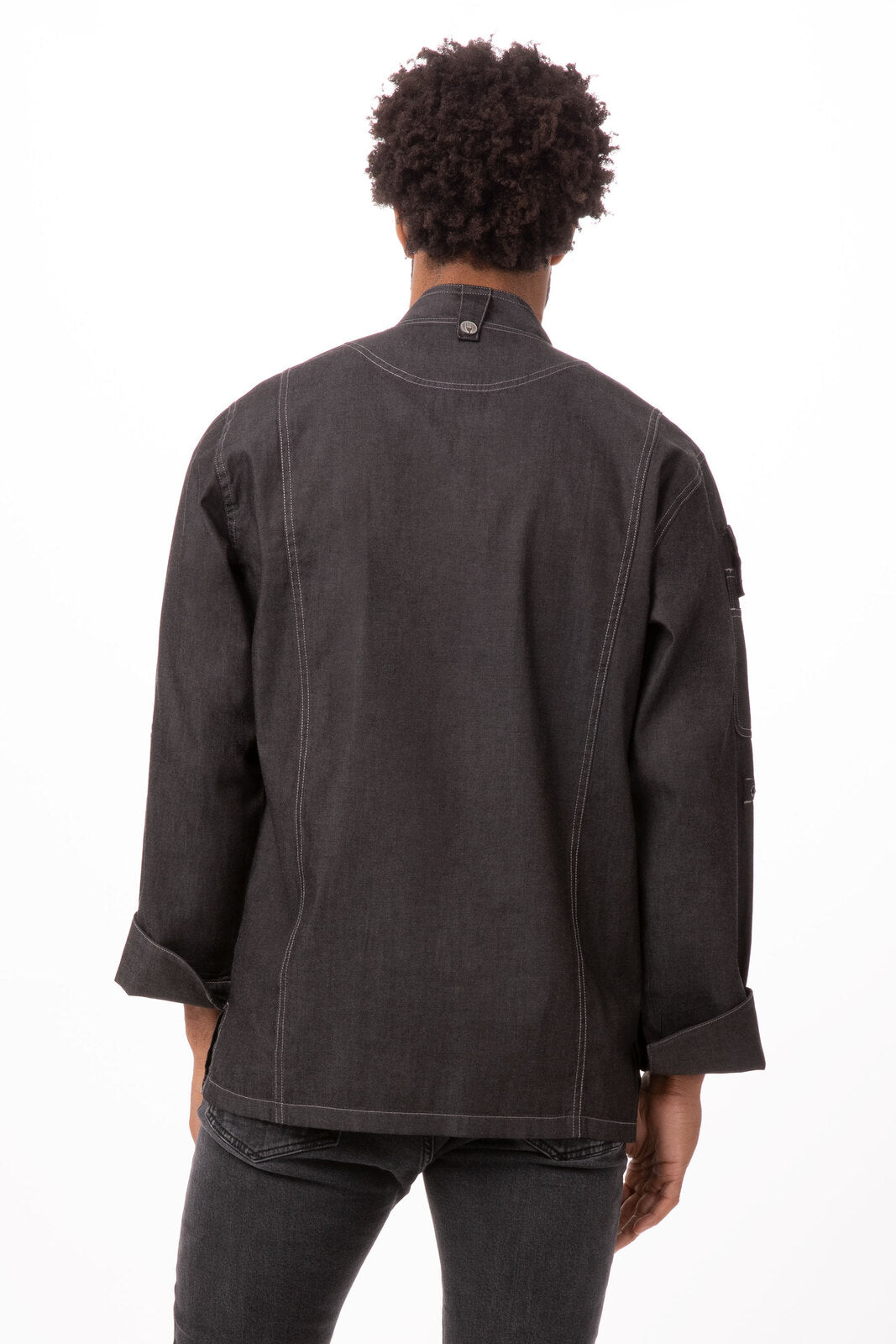 Chef Works Urban Series Collection Gramercy Denim Chef Coat - EXDZ001