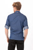 Chef Works Urban Series Collection Gramercy Denim Chef Coat - EXDZ001