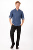 Chef Works Urban Series Collection Gramercy Denim Chef Coat - EXDZ001