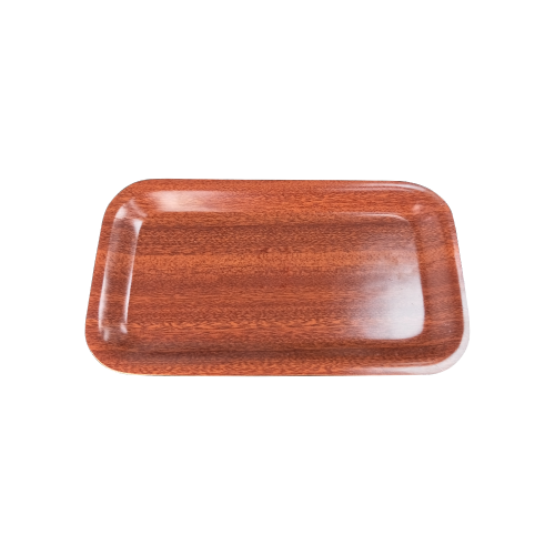 Mahogany Wood Tray - F1084M
