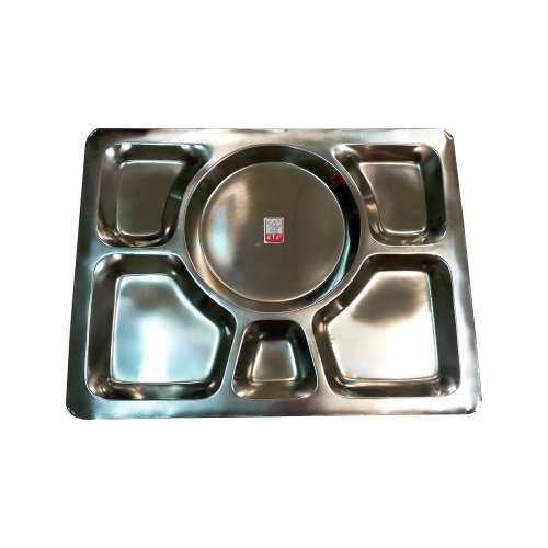 KTL Stainless Steel Rectangular Mess Tray - IMT40