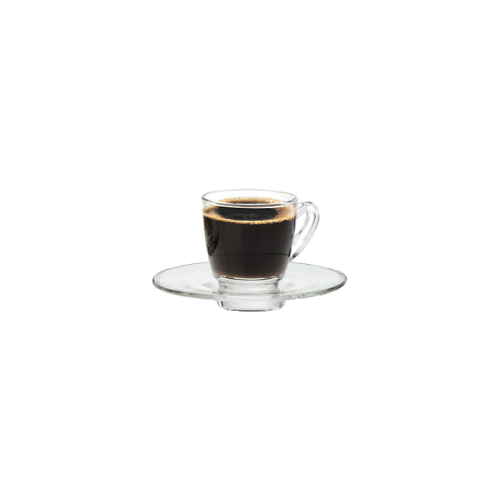 OCEAN Glass Kenya Series Espresso Cup & Saucer