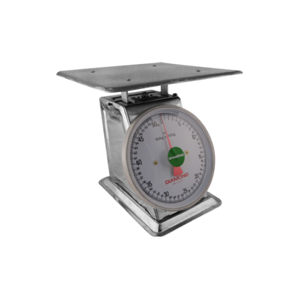 DIAMOND Stainless Steel Spring Scale With Flat Pan - TH02FS
