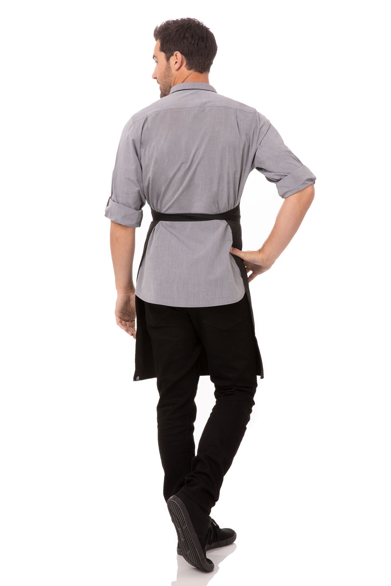 Chef Works Butcher Apron with Contrasting Ties - AB012