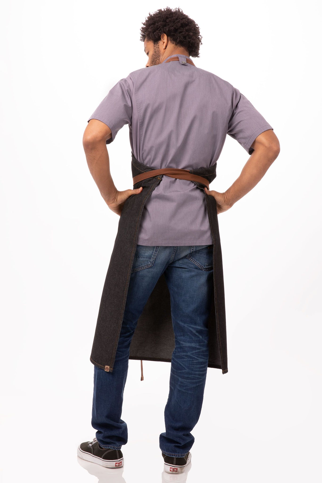 Chef Works Urban Series Collection Memphis Chefs Bib Apron - AB036