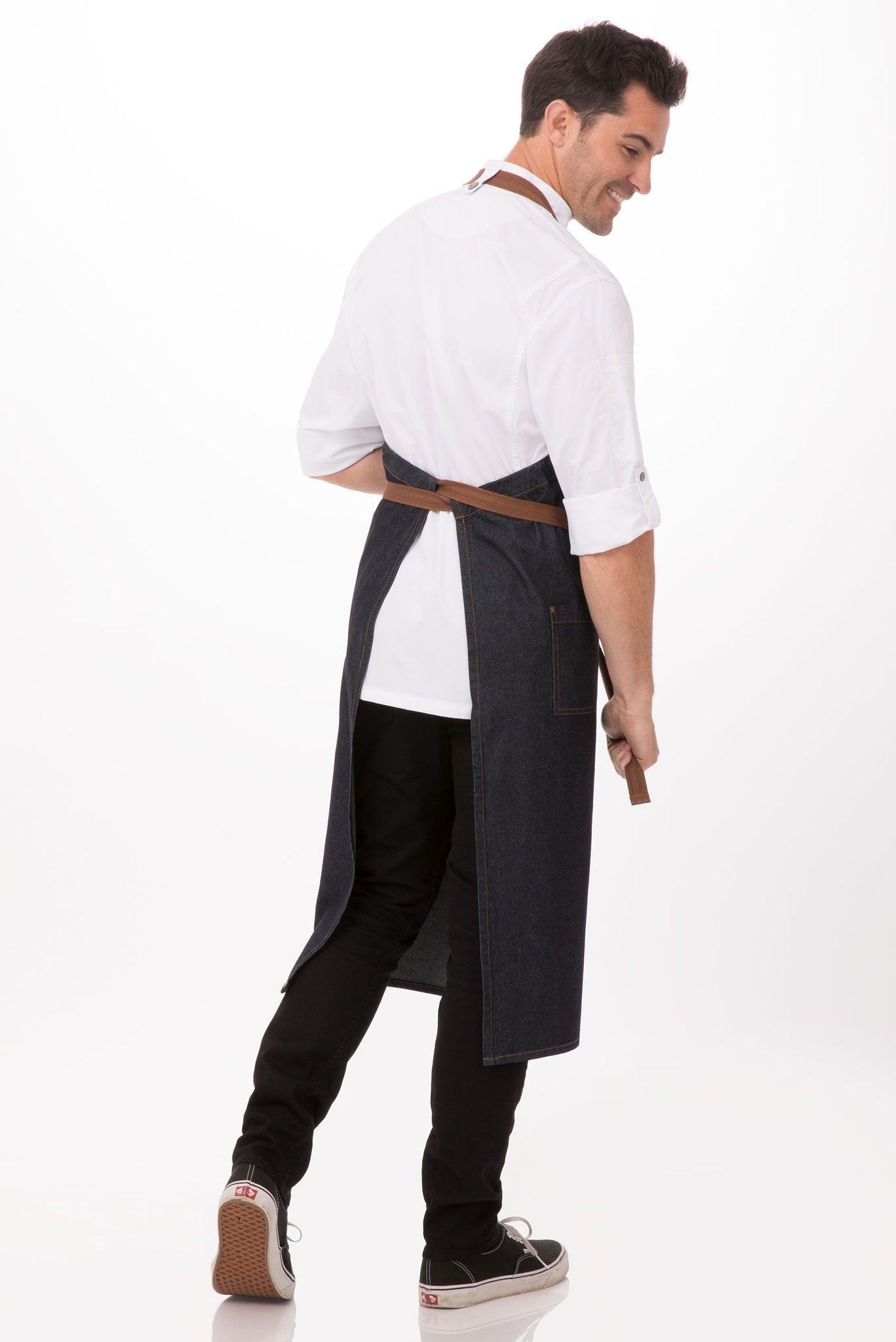 Chef Works Urban Series Collection Memphis Chefs Bib Apron - AB036