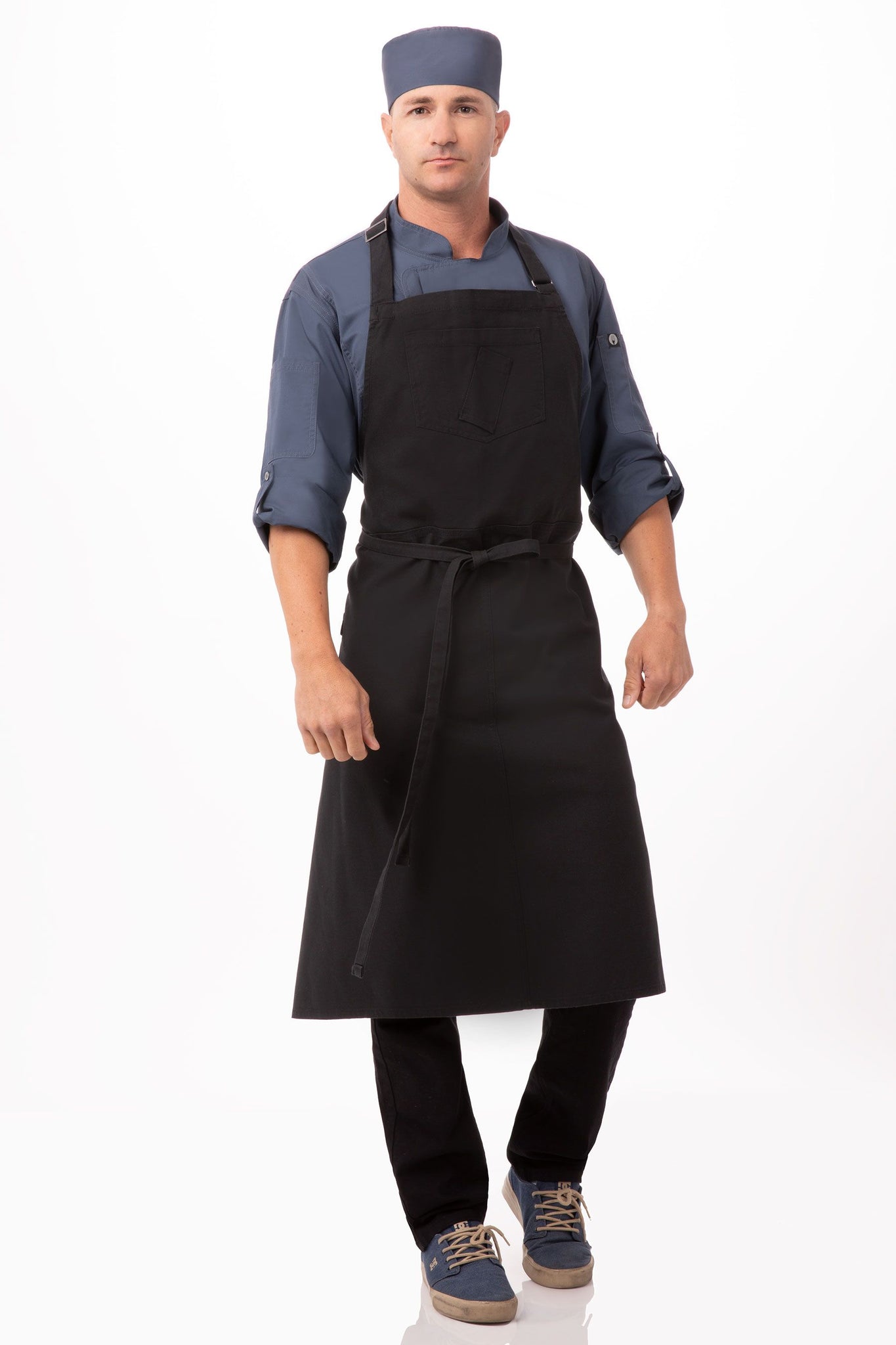 Chef Works Urban Series Collection Rockford Chefs Bib Apron - ABCKV003
