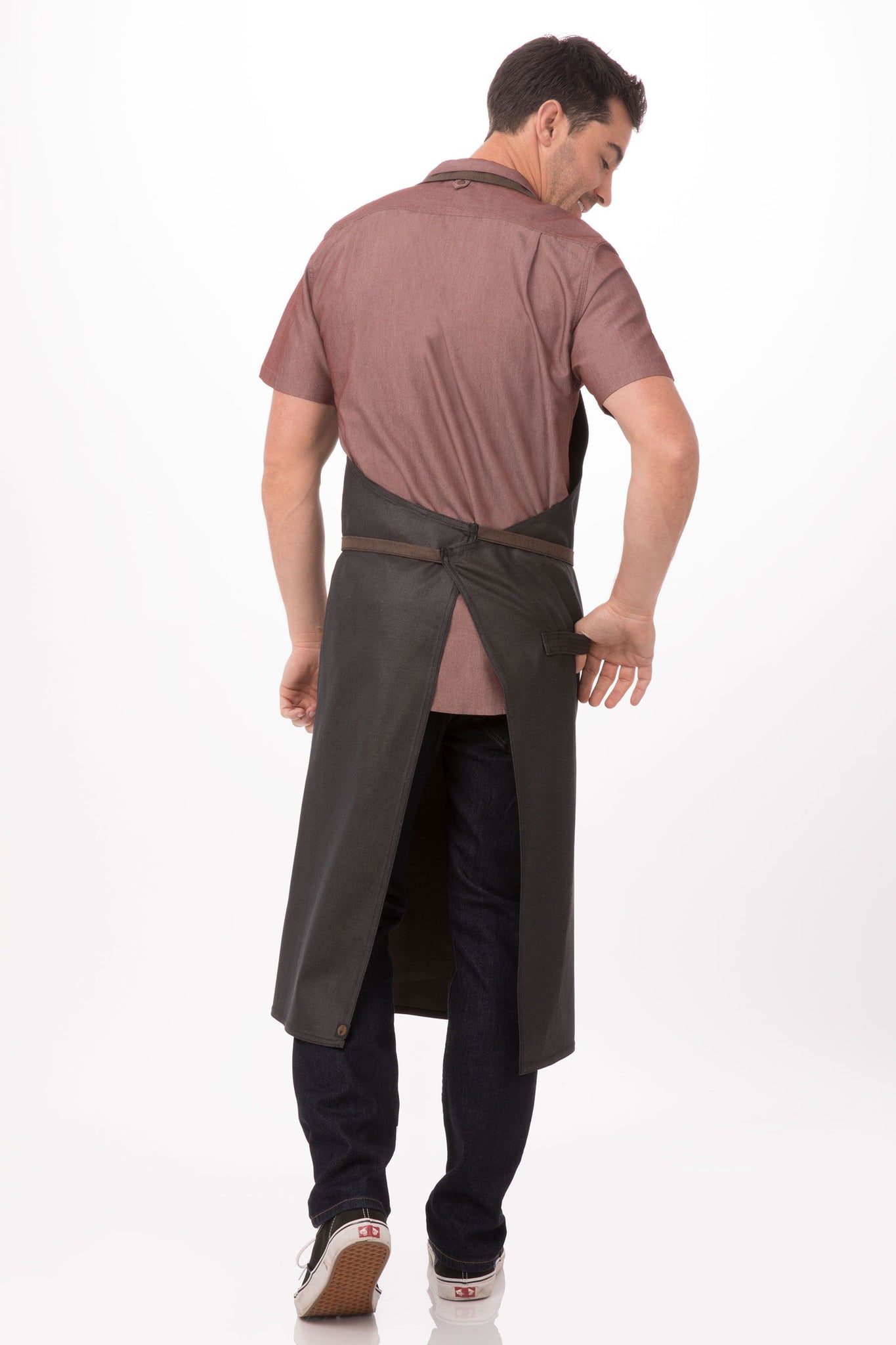 Chef Works Urban Series Collection Boulder Chefs Bib Apron - ABCWT001