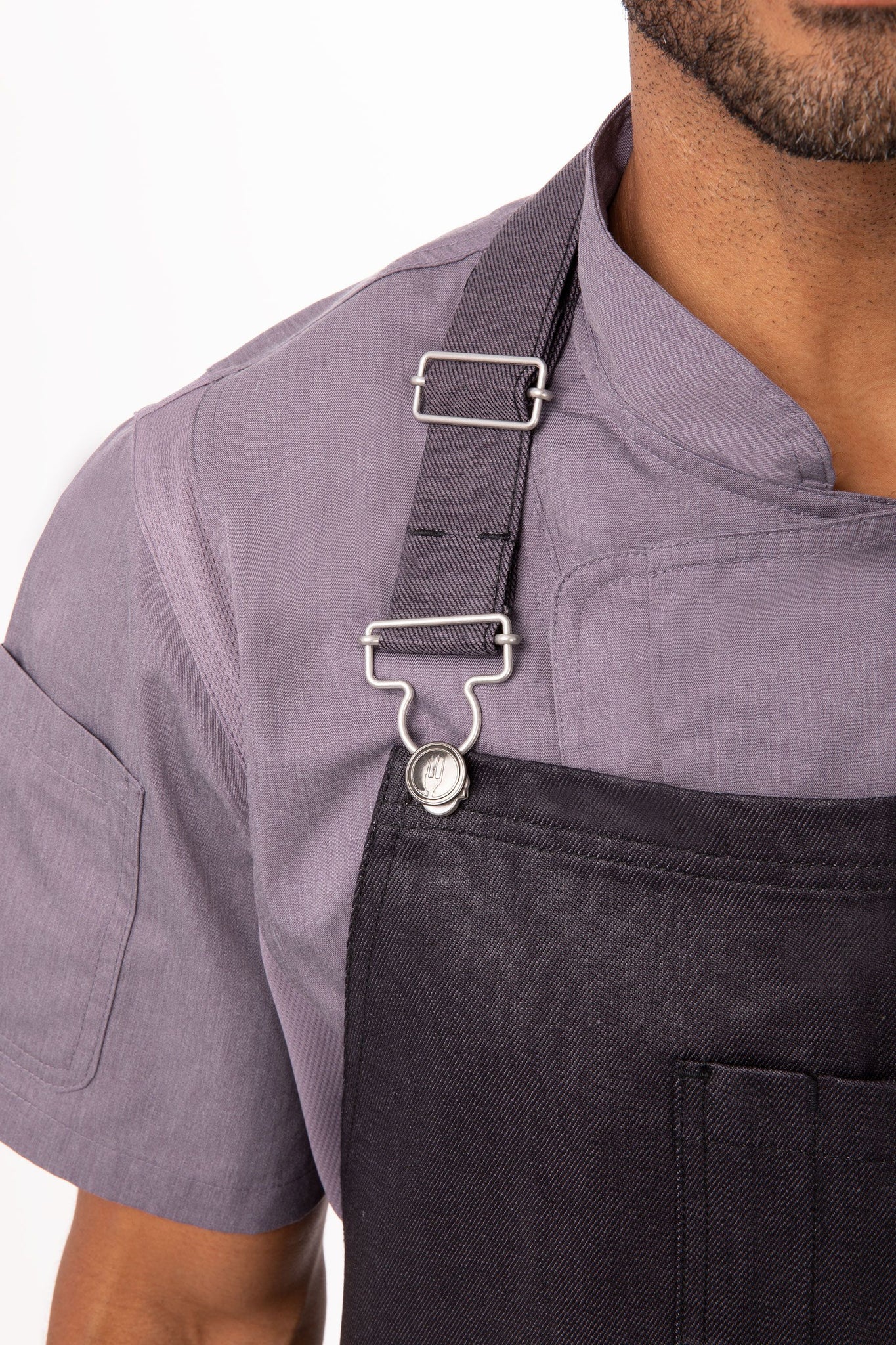 Chef Works Urban Series Collection Boulder Chefs Bib Apron - ABCWT001