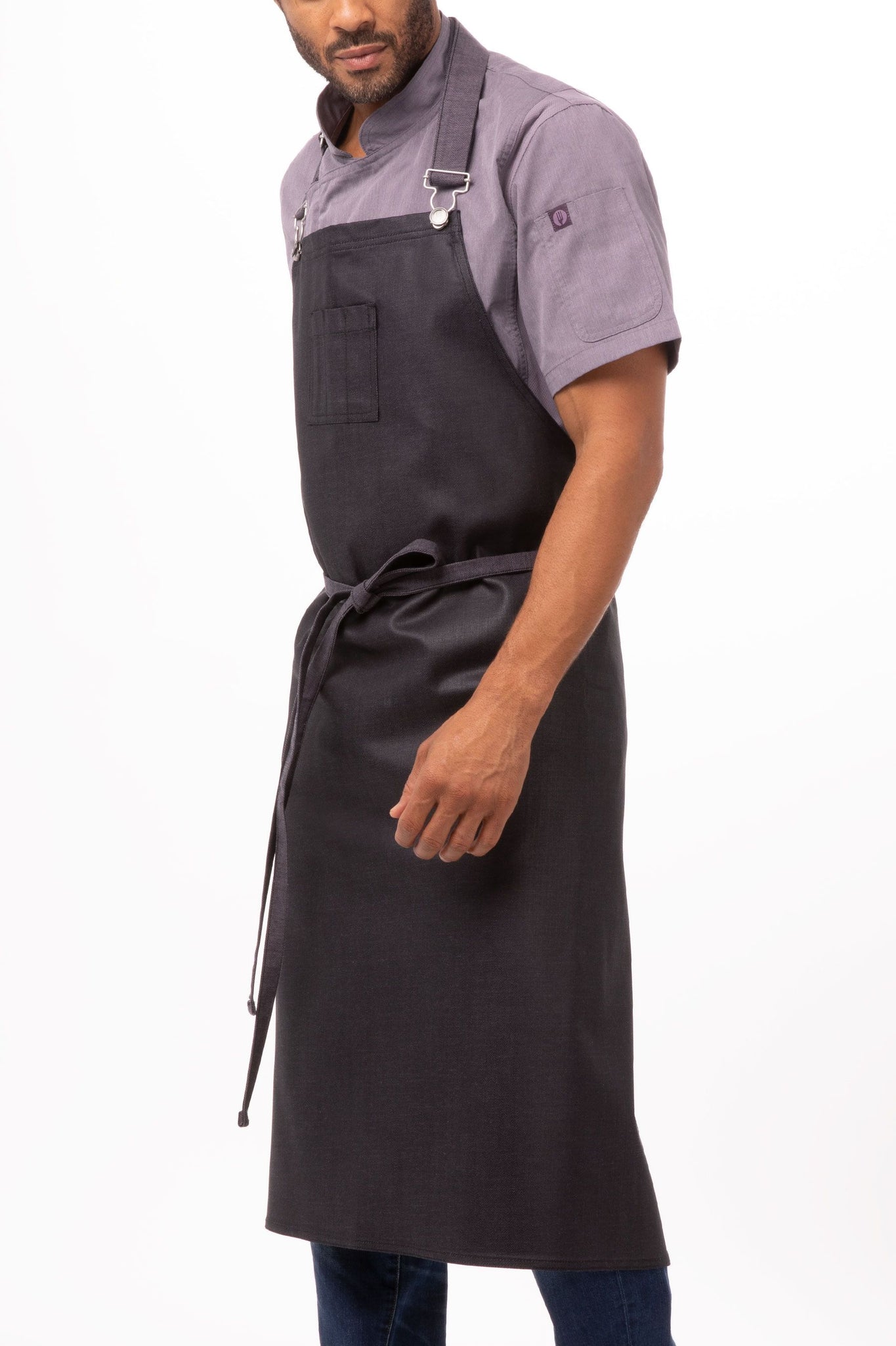 Chef Works Urban Series Collection Boulder Chefs Bib Apron - ABCWT001