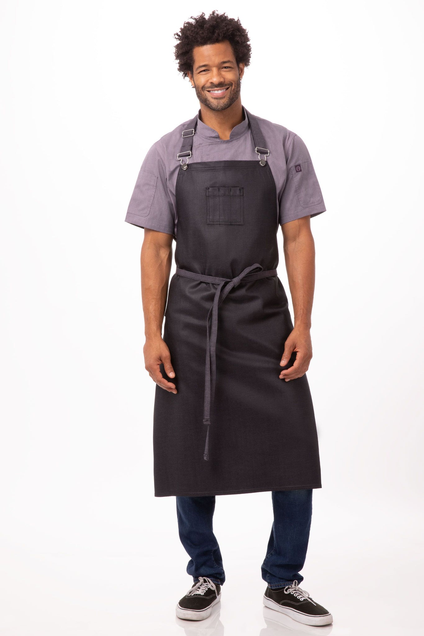 Chef Works Urban Series Collection Boulder Chefs Bib Apron - ABCWT001