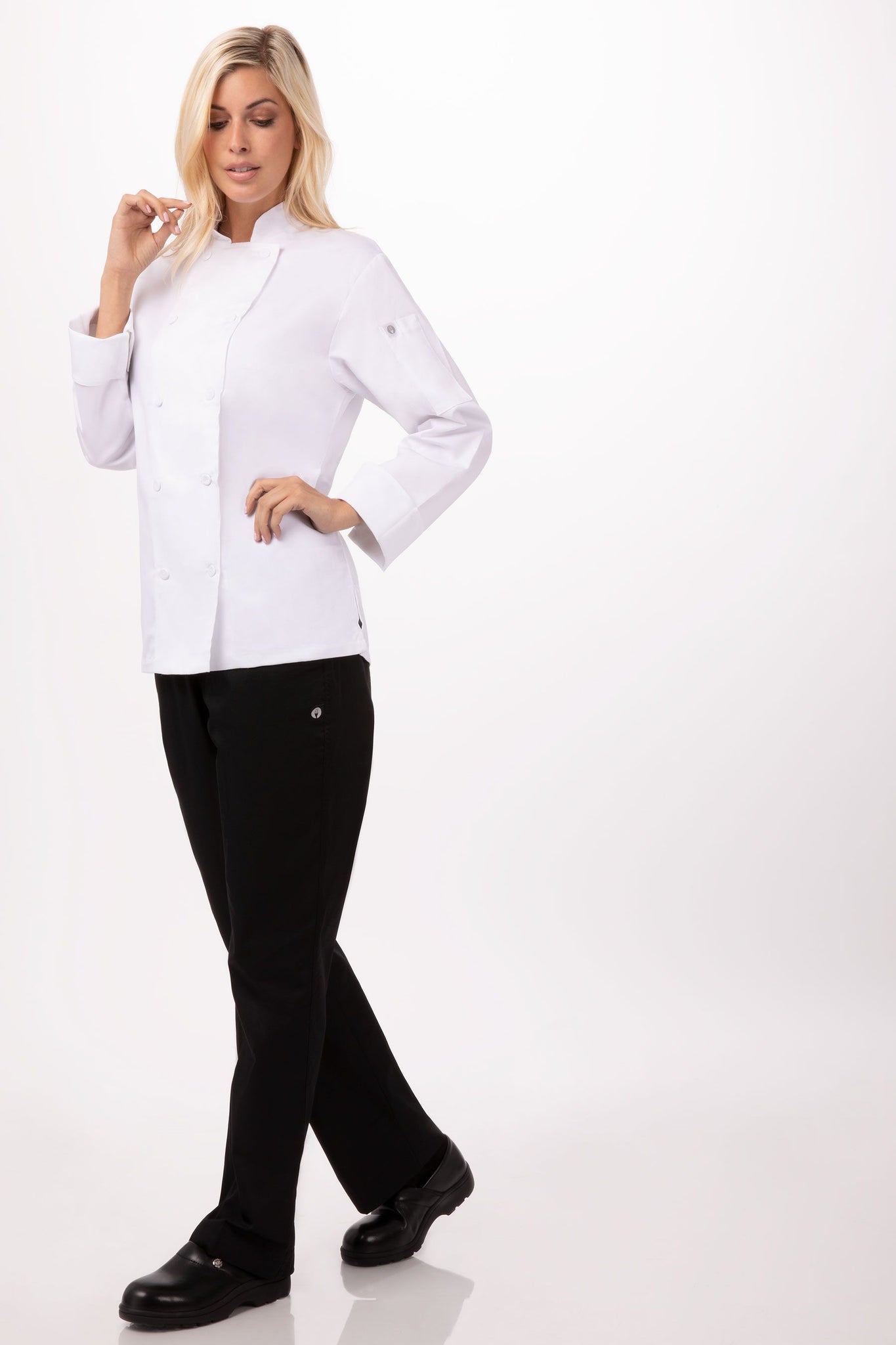 Chef Works Marbella Essential Women’s Chef Coat - CWLJ
