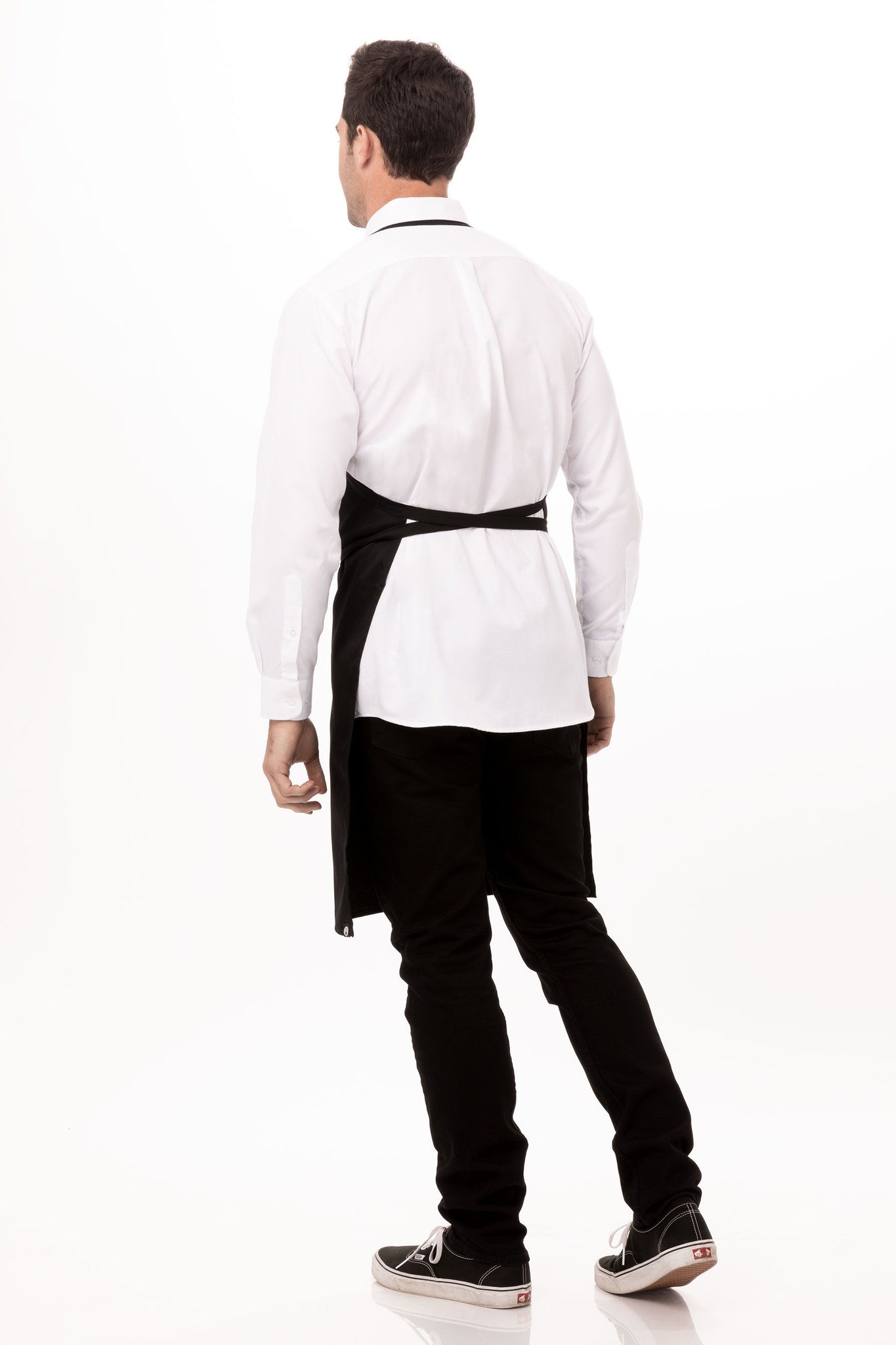 Chef Works Butcher Bib Apron without Pocket - F8NP