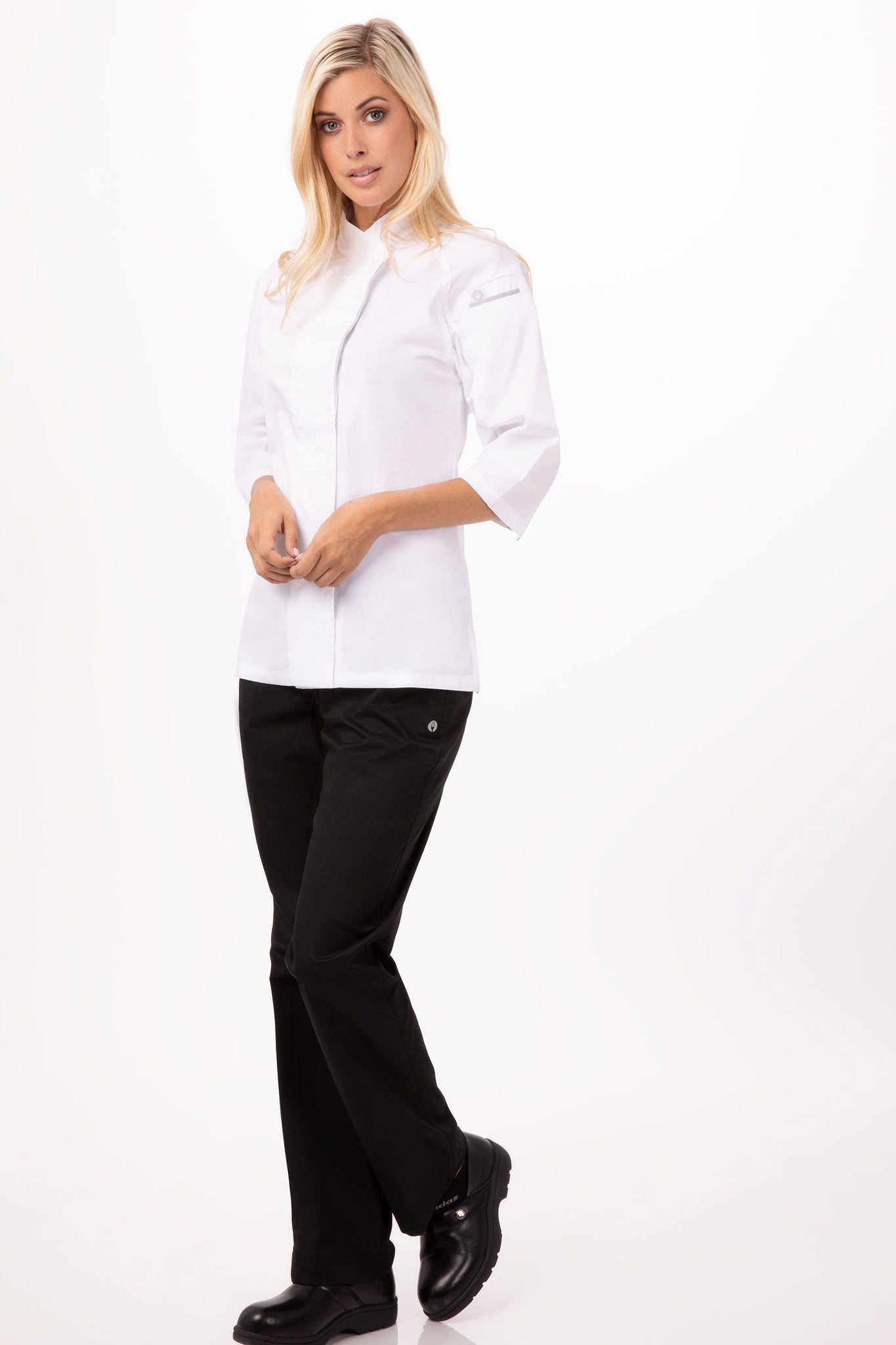 Chef Works Executive Verona V-Series Women’s Chef Coat - VSWO