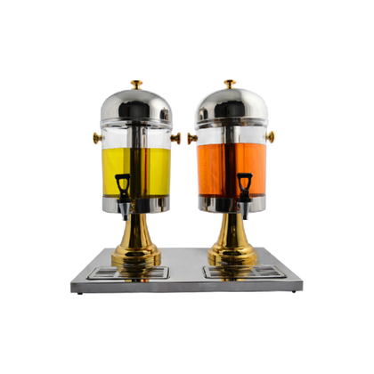 Twin Juice Dispenser Gold Plated - 121402
