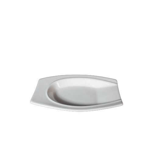 Royal Boat Shape Porcelain Plate - 13C12701