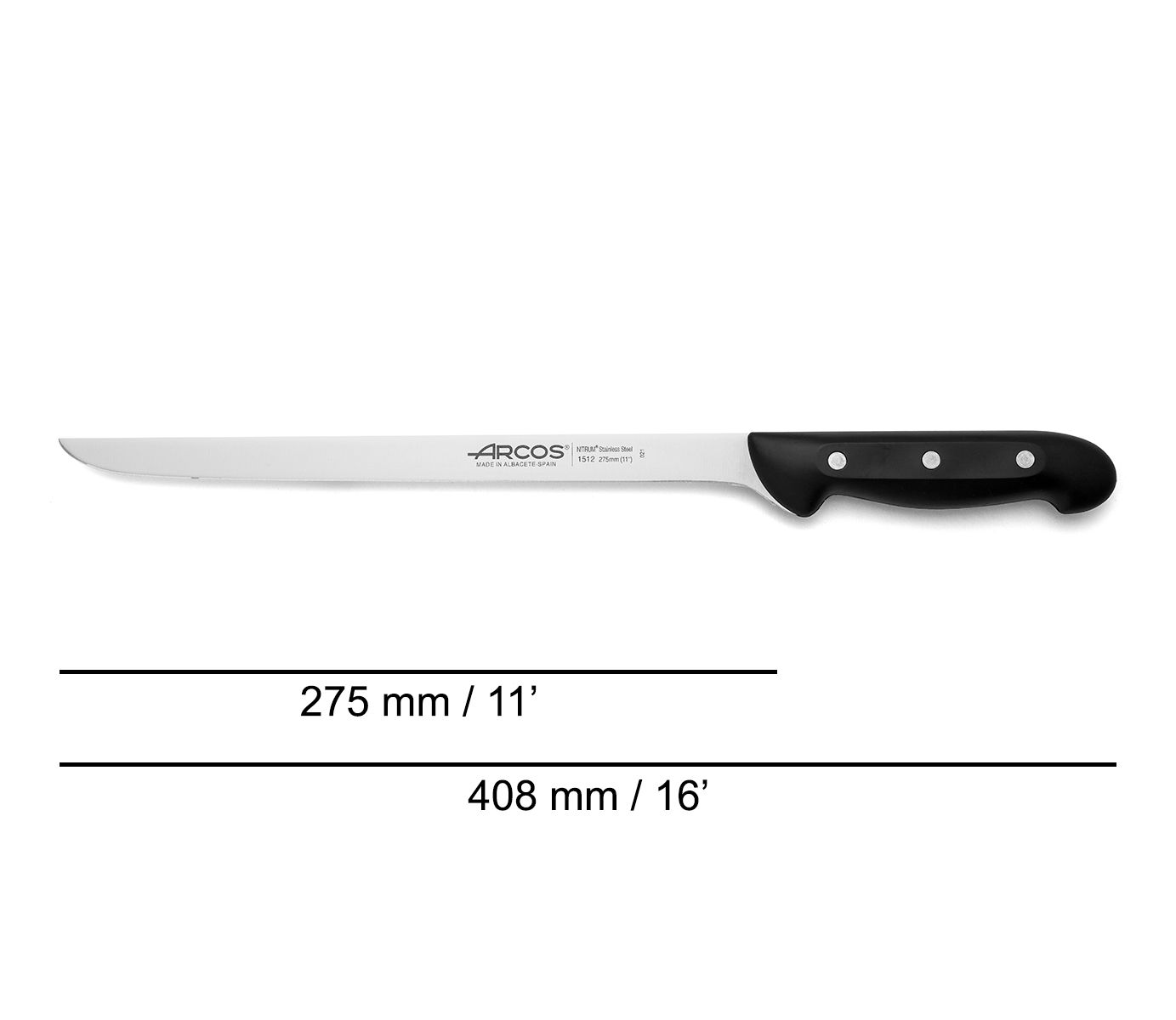 Arcos Maitre Series 11 Inch Slicing Knife - 151200