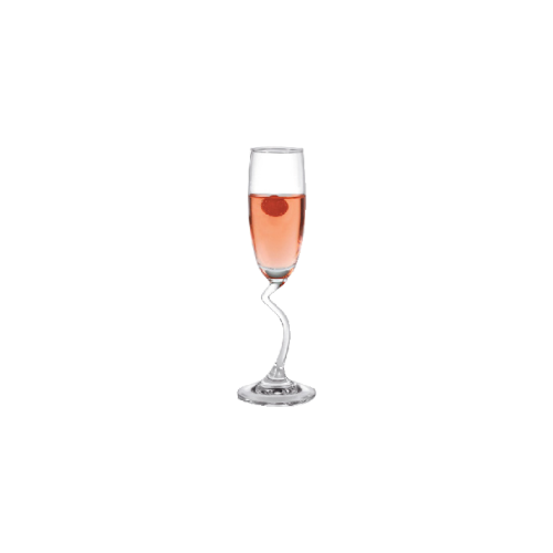 Ocean Glass Salsa Series Flute Champagne - 1521F06
